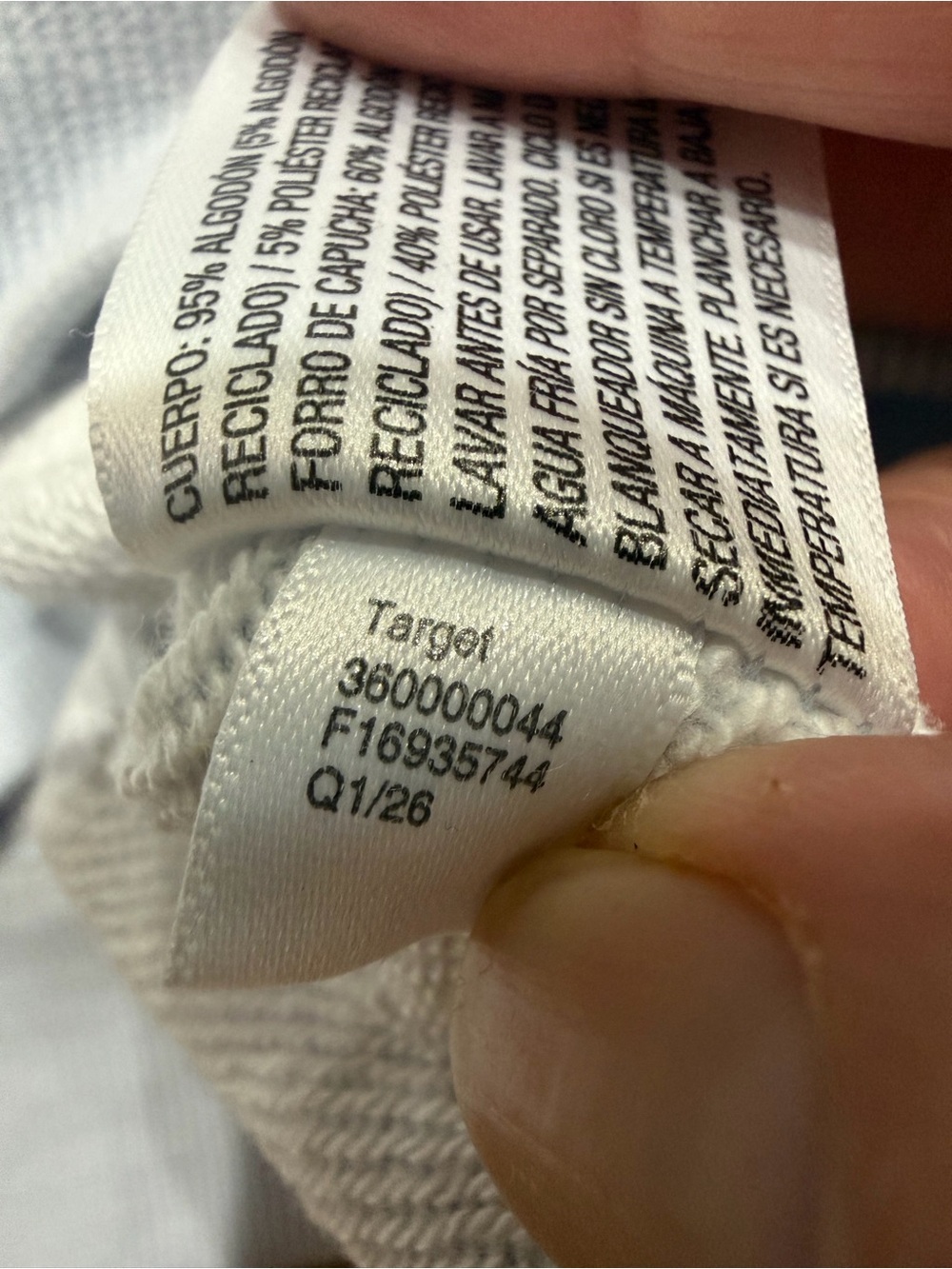 LoveShackFancy x Target Girls XL Blue Floral Ditsy French Terry Hoodie NWT - Picture 4 of 7